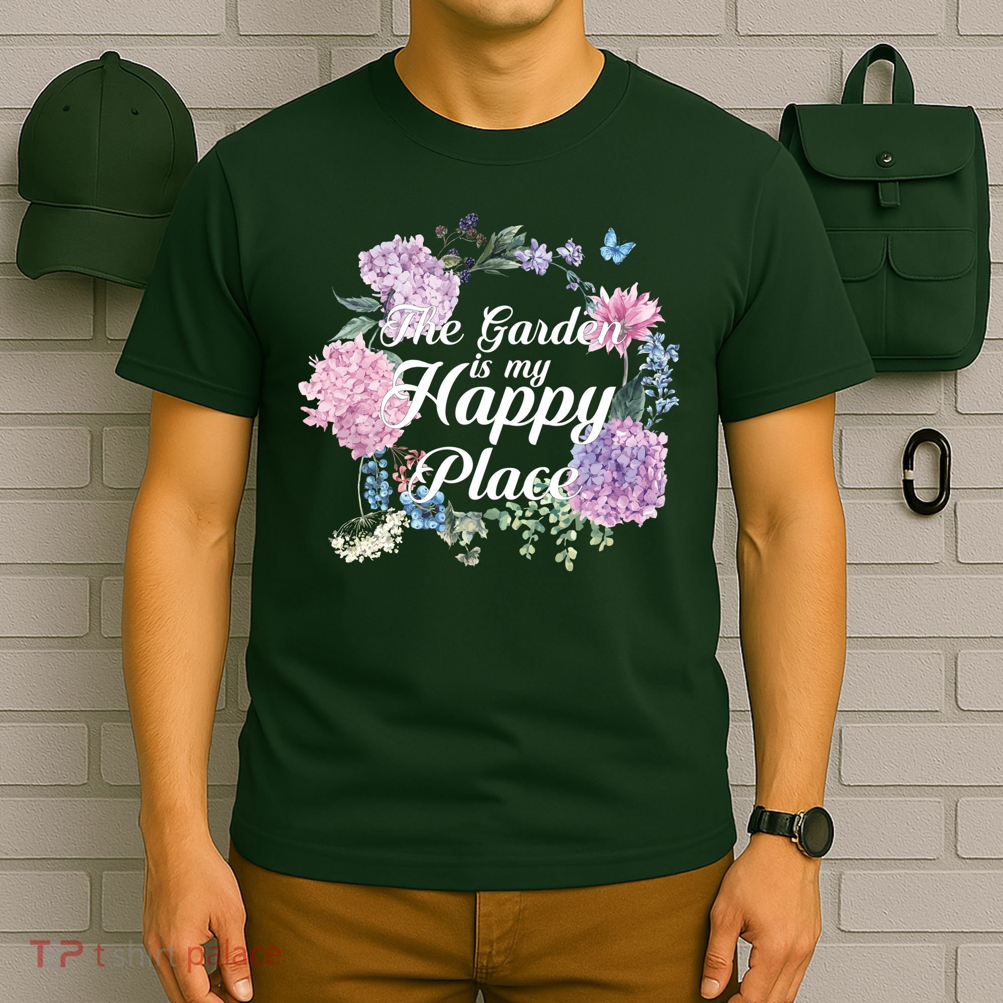 The Garden Is My Happy Place T-Shirt