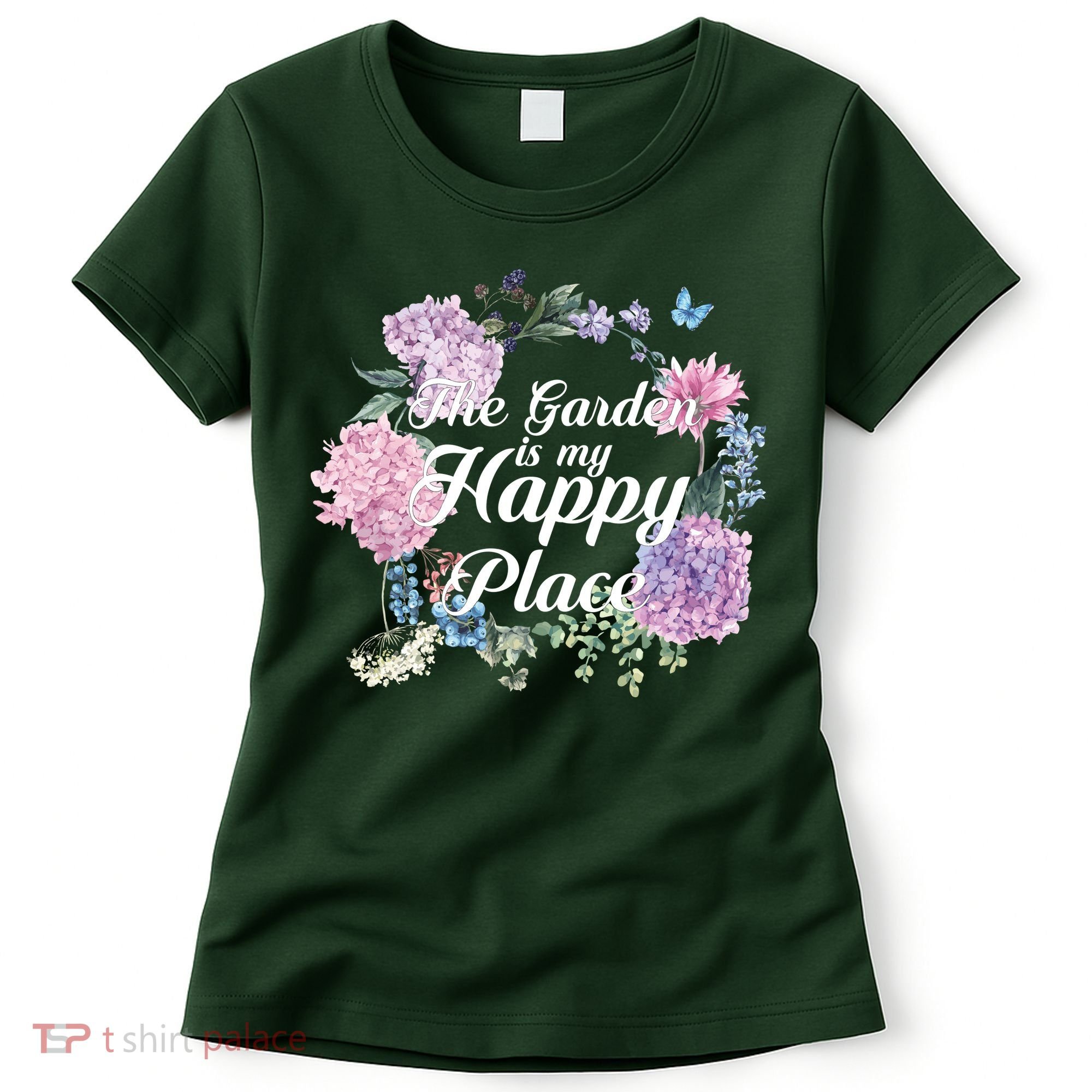 The Garden Is My Happy Place Women's T-Shirt