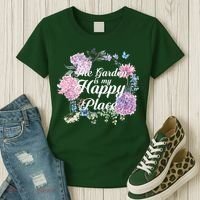 The Garden Is My Happy Place Women's T-Shirt thumb 3