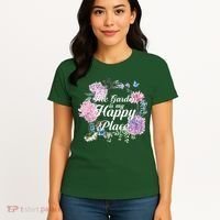 The Garden Is My Happy Place Women's T-Shirt thumb 4