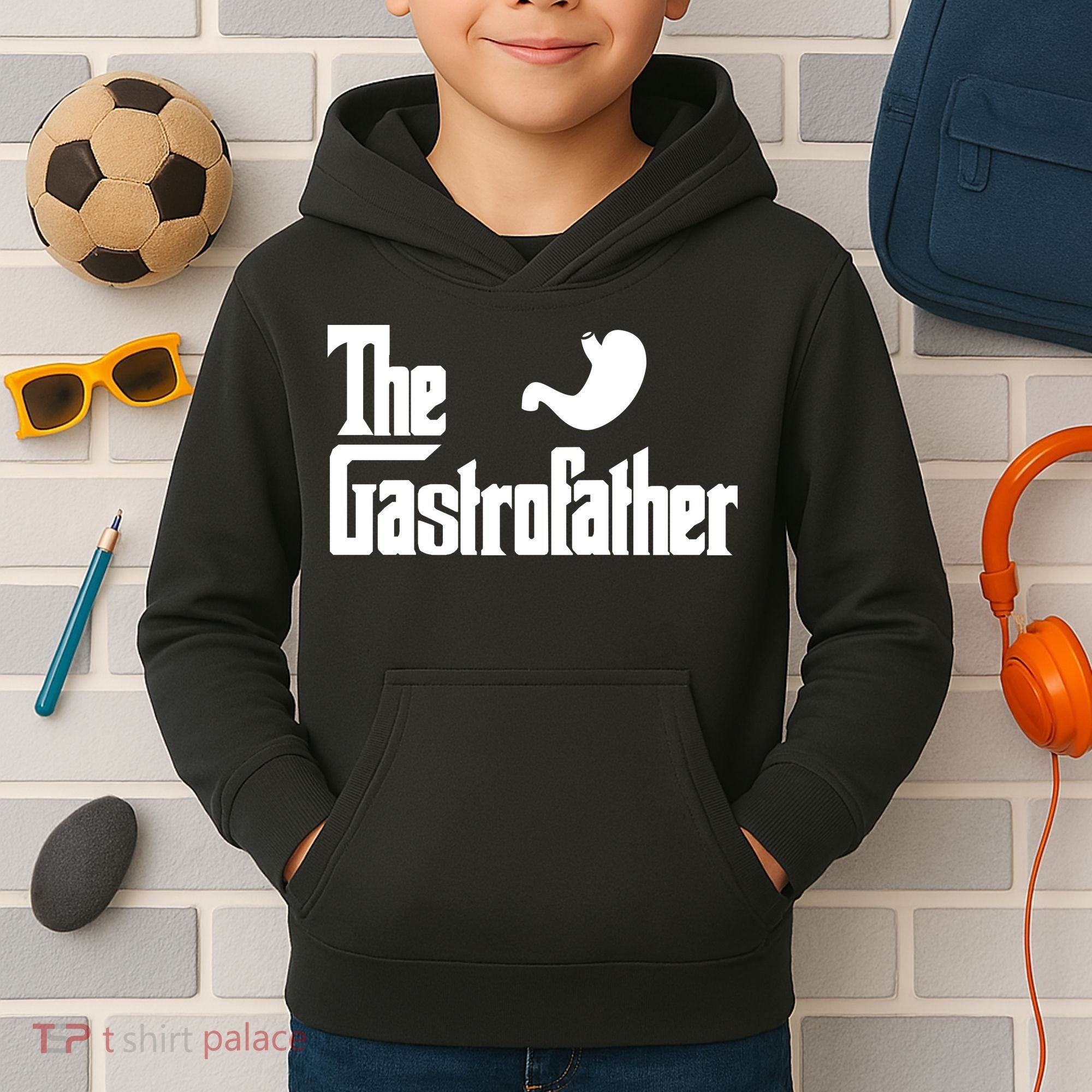 The Gastro Father  Kids Hoodie