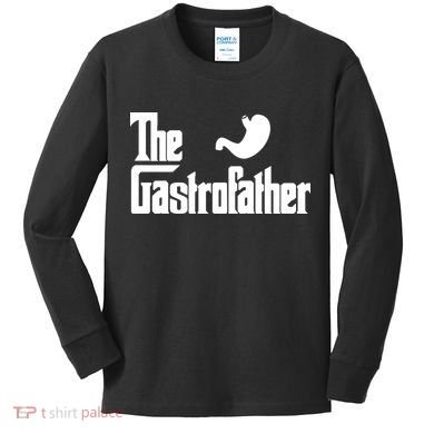 The Gastro Father  Kids Long Sleeve Shirt