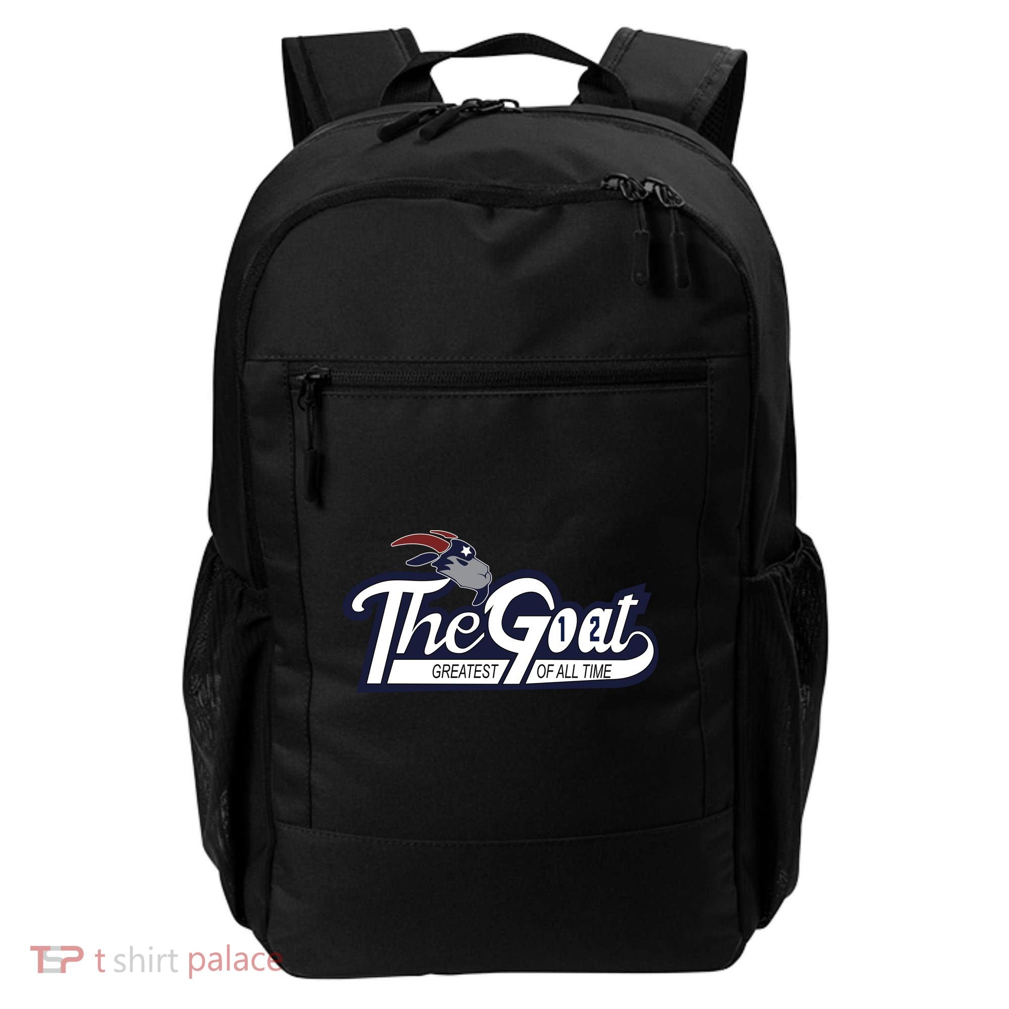 The Goat 12 Greatest Of All Time Backpack