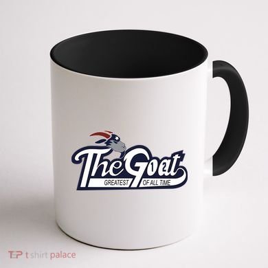 The Goat 12 Greatest Of All Time Coffee Mug back