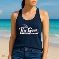 The Goat 12 Greatest Of All Time Women's Tank Top thumb 2