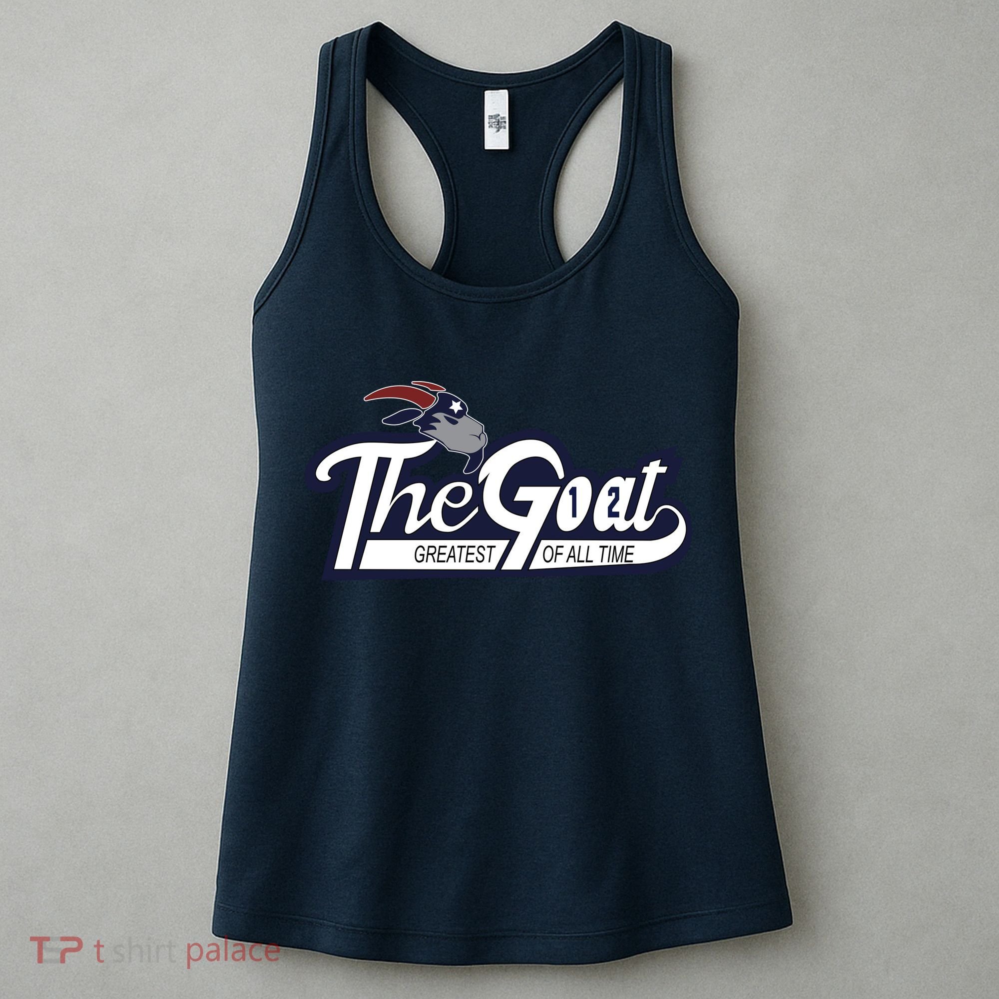 The Goat 12 Greatest Of All Time Women's Tank Top