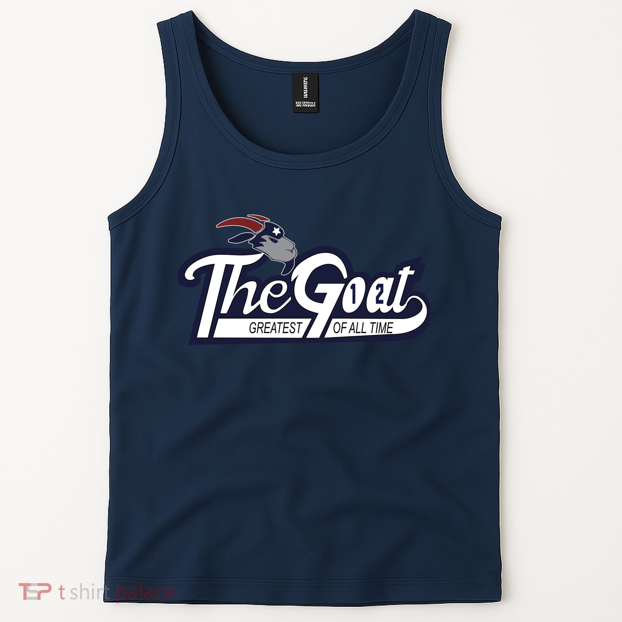The Goat 12 Greatest Of All Time Tank Top