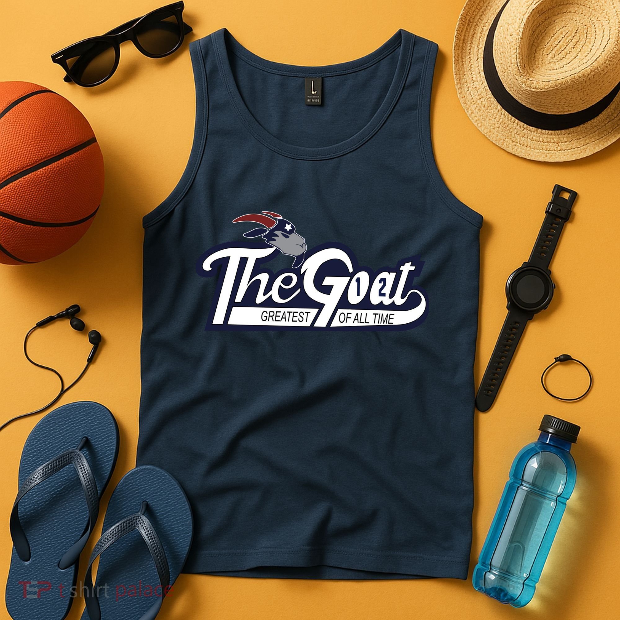 The Goat 12 Greatest Of All Time Tank Top