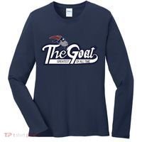 The Goat 12 Greatest Of All Time Women's Long Sleeve Shirt thumb 0