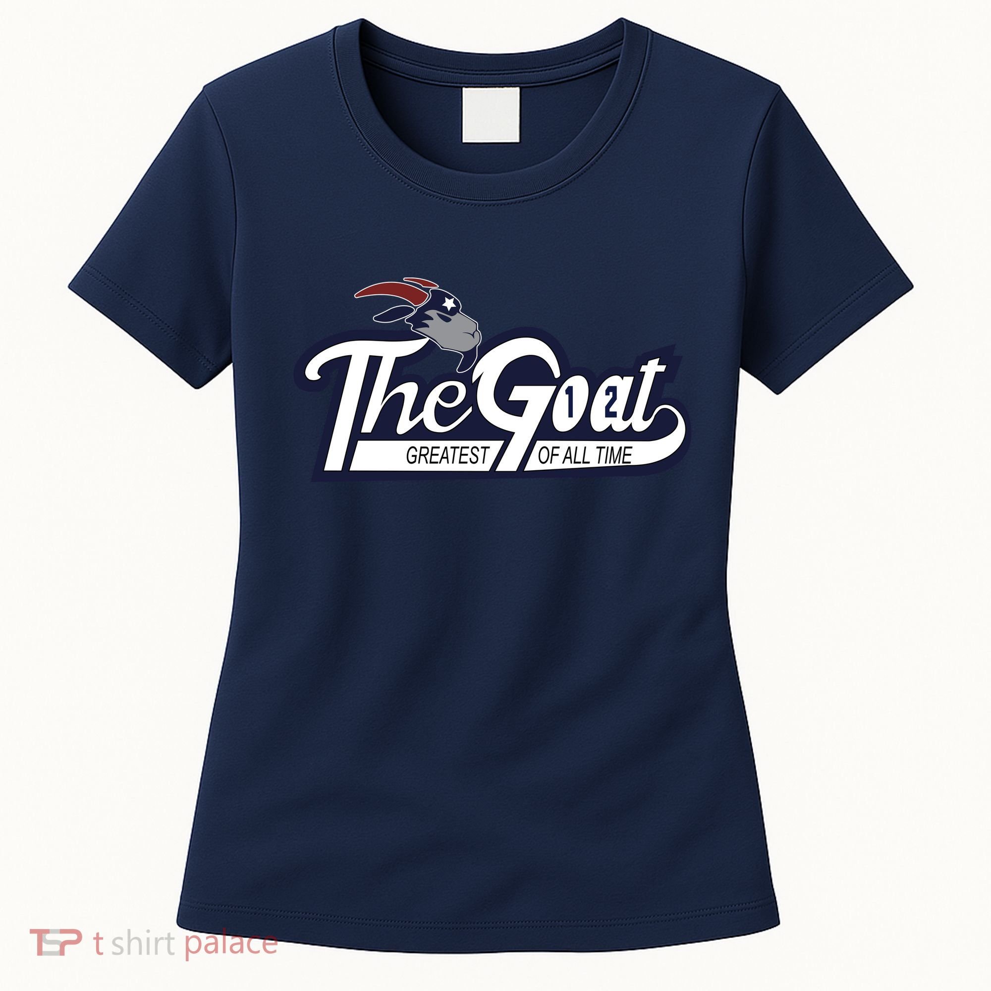 The Goat 12 Greatest Of All Time Women's T-Shirt