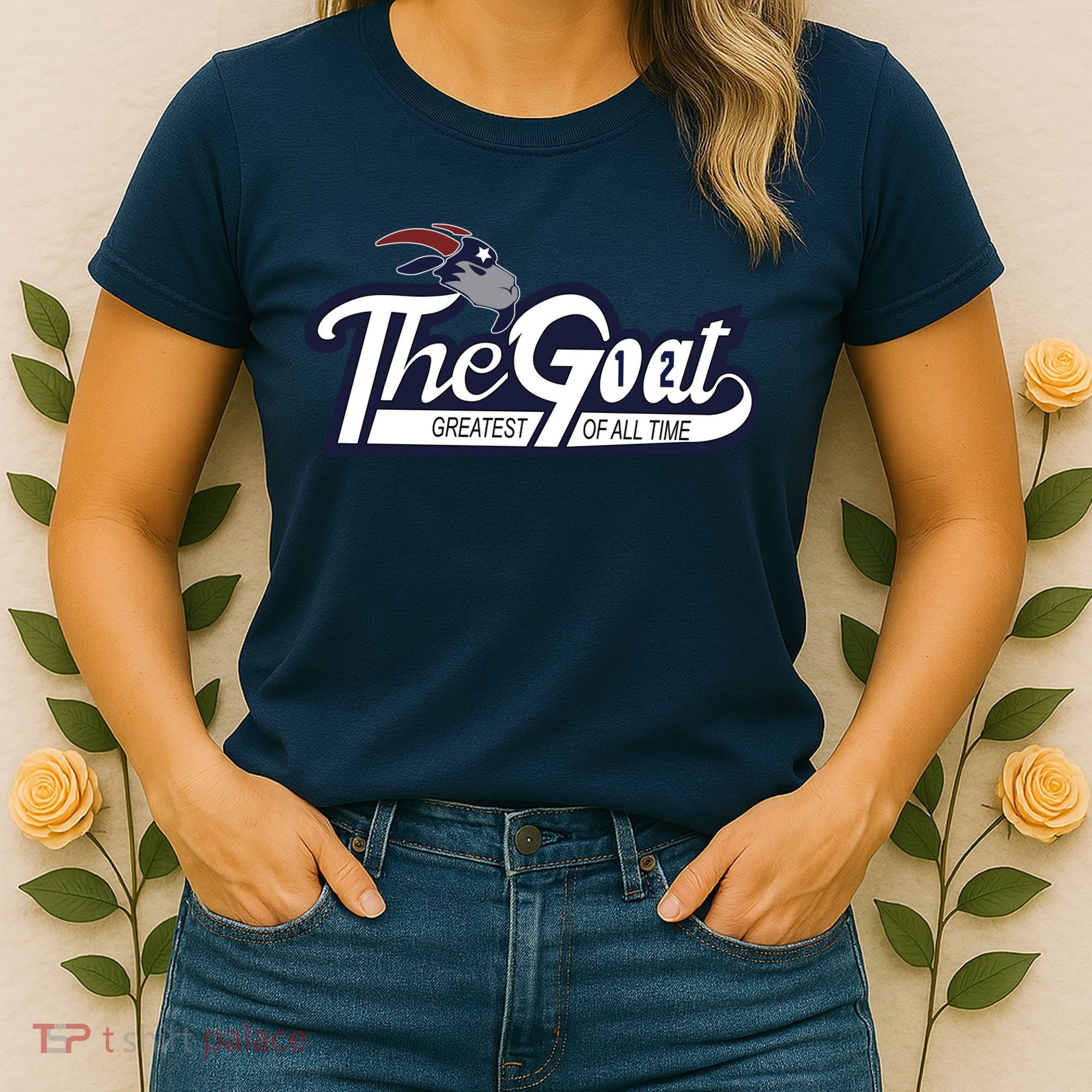The Goat 12 Greatest Of All Time Women's T-Shirt
