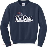 The Goat 12 Greatest Of All Time Kids Sweatshirt thumb 0