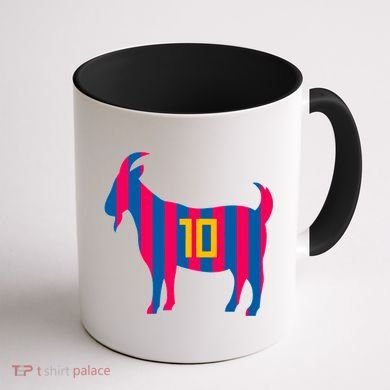 The Goat Messi 10 Greatest Of All Time Coffee Mug back