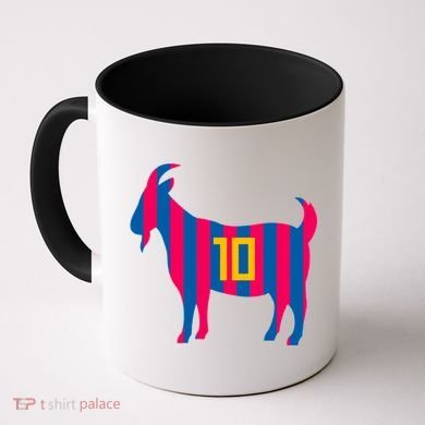 The Goat Messi 10 Greatest Of All Time Coffee Mug