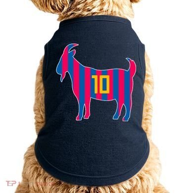 The Goat Messi 10 Greatest Of All Time Doggie Tank