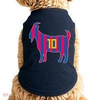 The Goat Messi 10 Greatest Of All Time Doggie Tank thumb 0