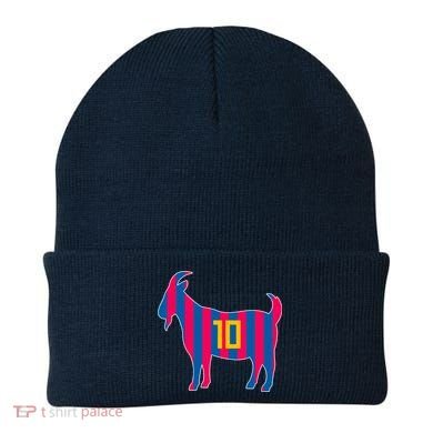 The Goat Messi 10 Greatest Of All Time Beanie