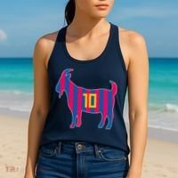 The Goat Messi 10 Greatest Of All Time Women's Tank Top thumb 2