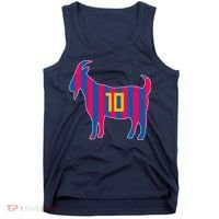 The Goat Messi 10 Greatest Of All Time Tank Top thumb 0