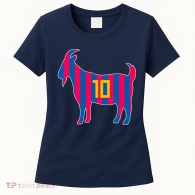 The Goat Messi 10 Greatest Of All Time Women's T-Shirt