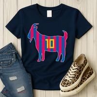 The Goat Messi 10 Greatest Of All Time Women's T-Shirt thumb 3
