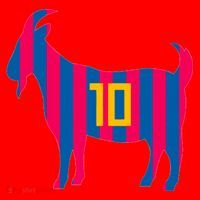 The Goat Messi 10 Greatest Of All Time Santa Hat thumb 1