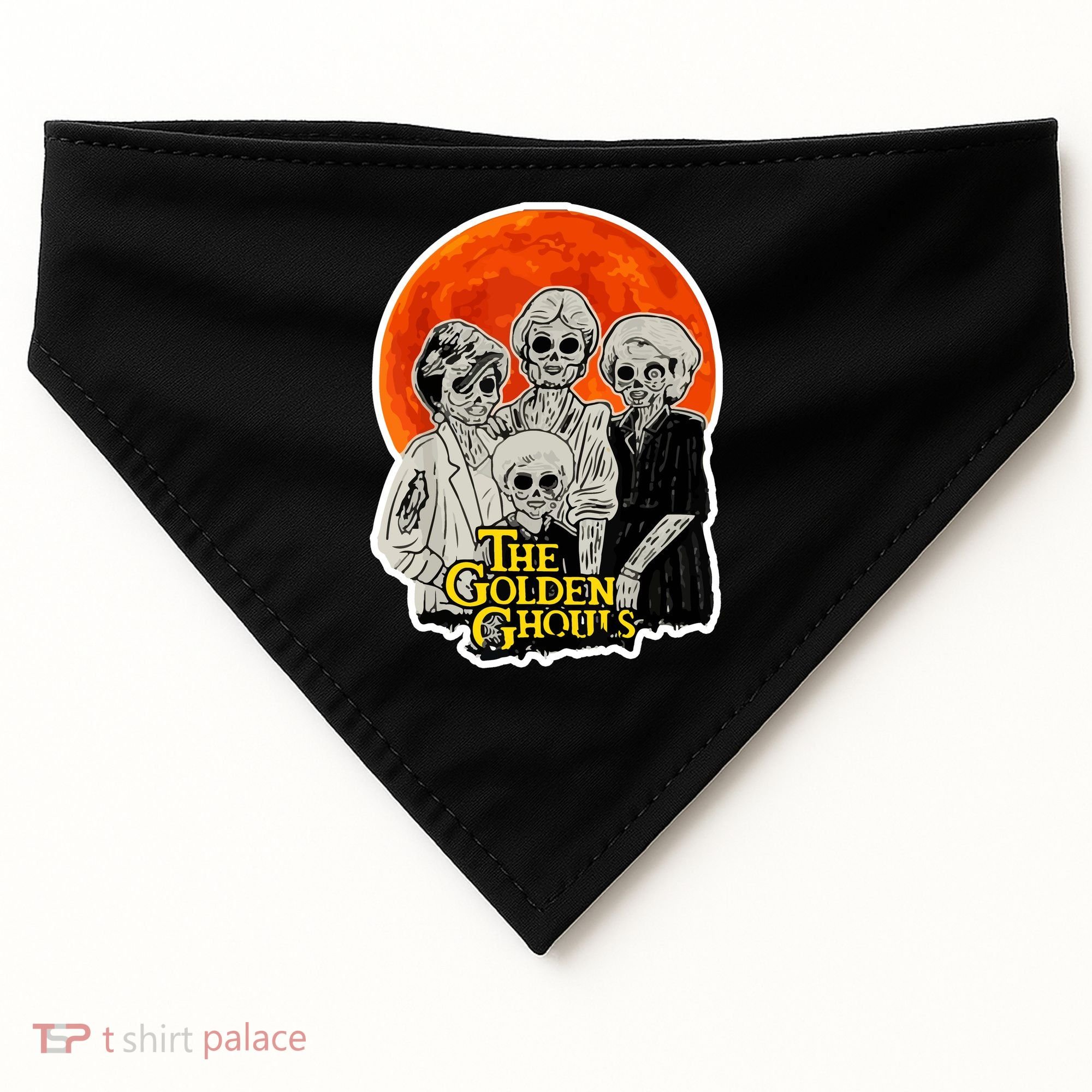 The Golden Ghouls USA-Made Doggie Bandana