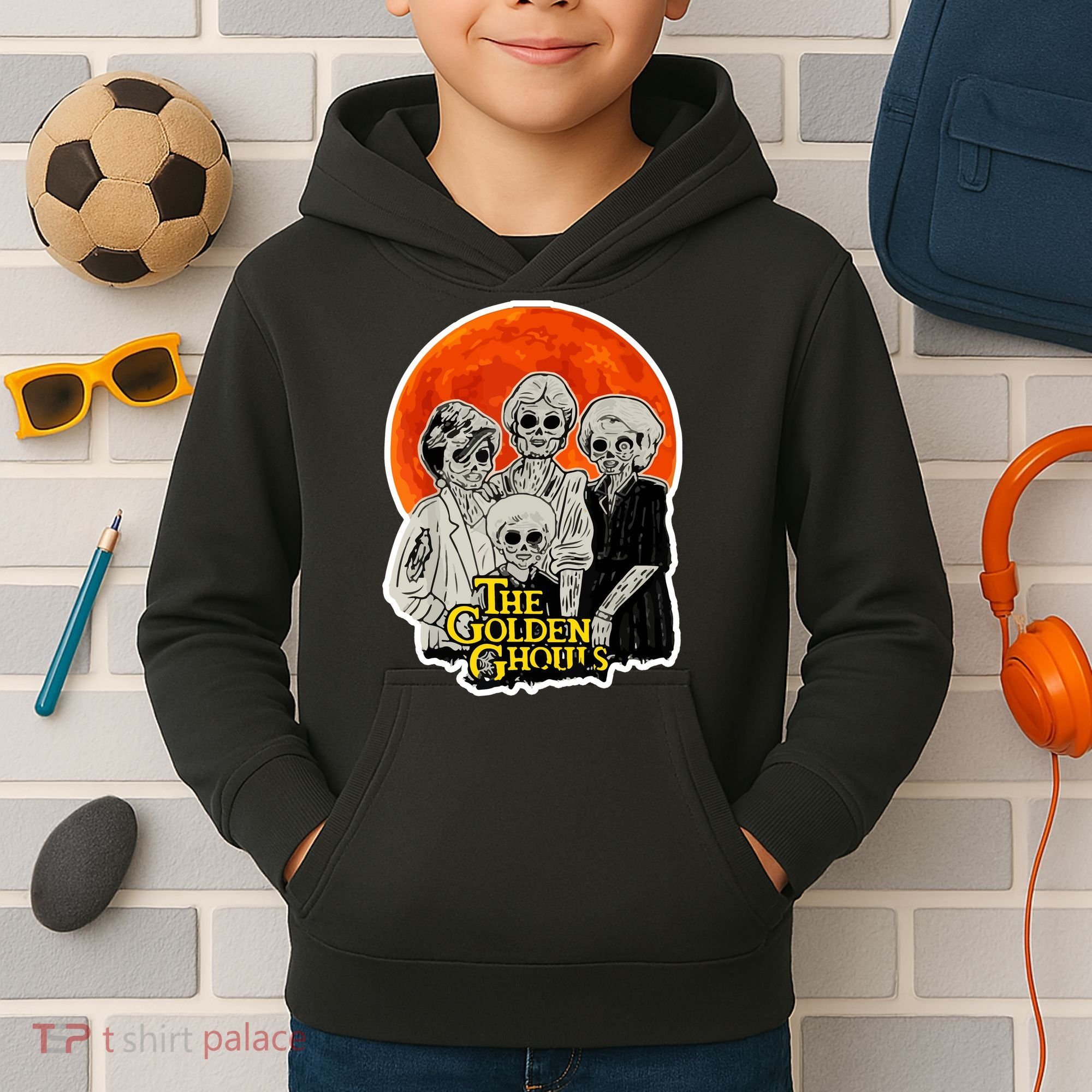 The Golden Ghouls Kids Hoodie