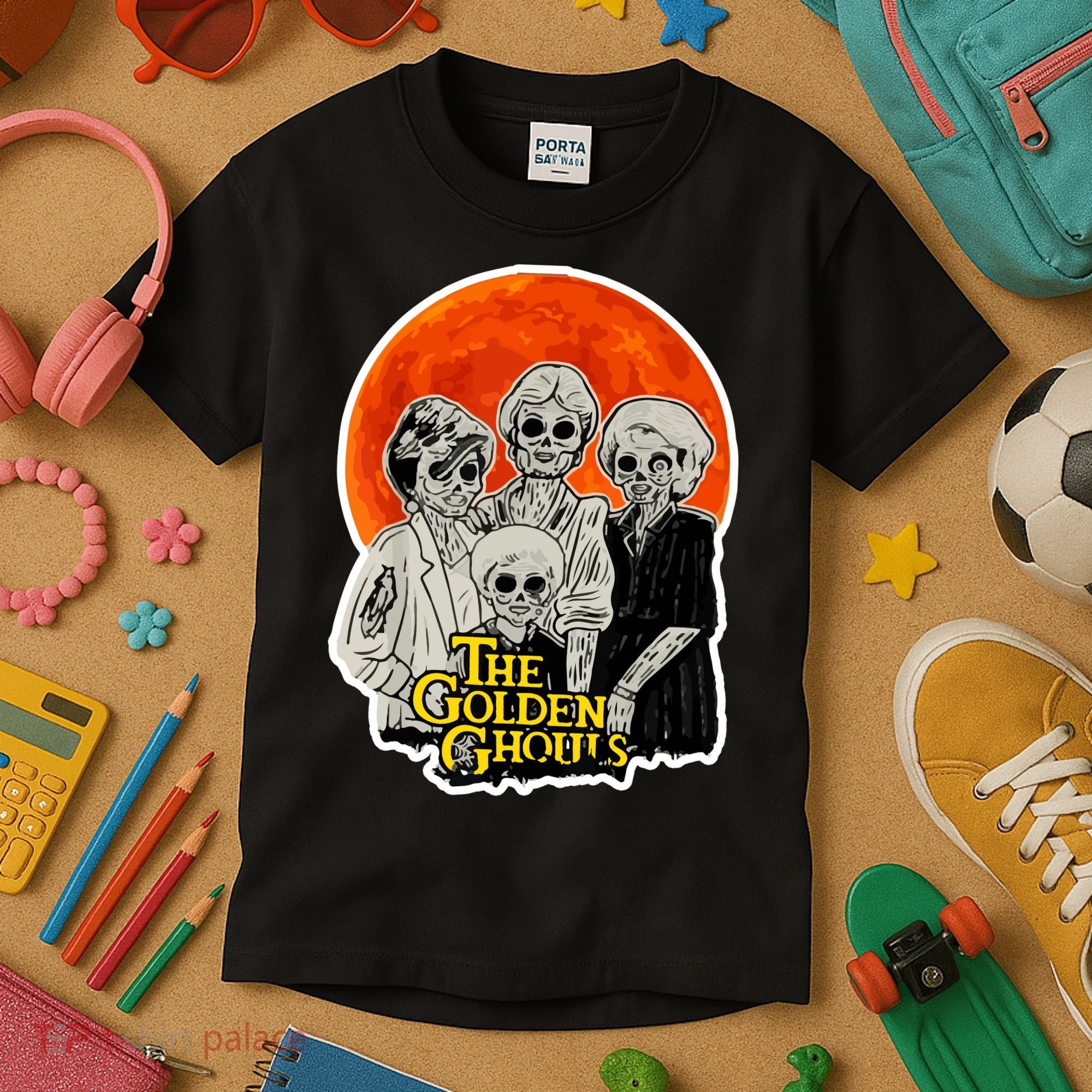 The Golden Ghouls Kids T-Shirt