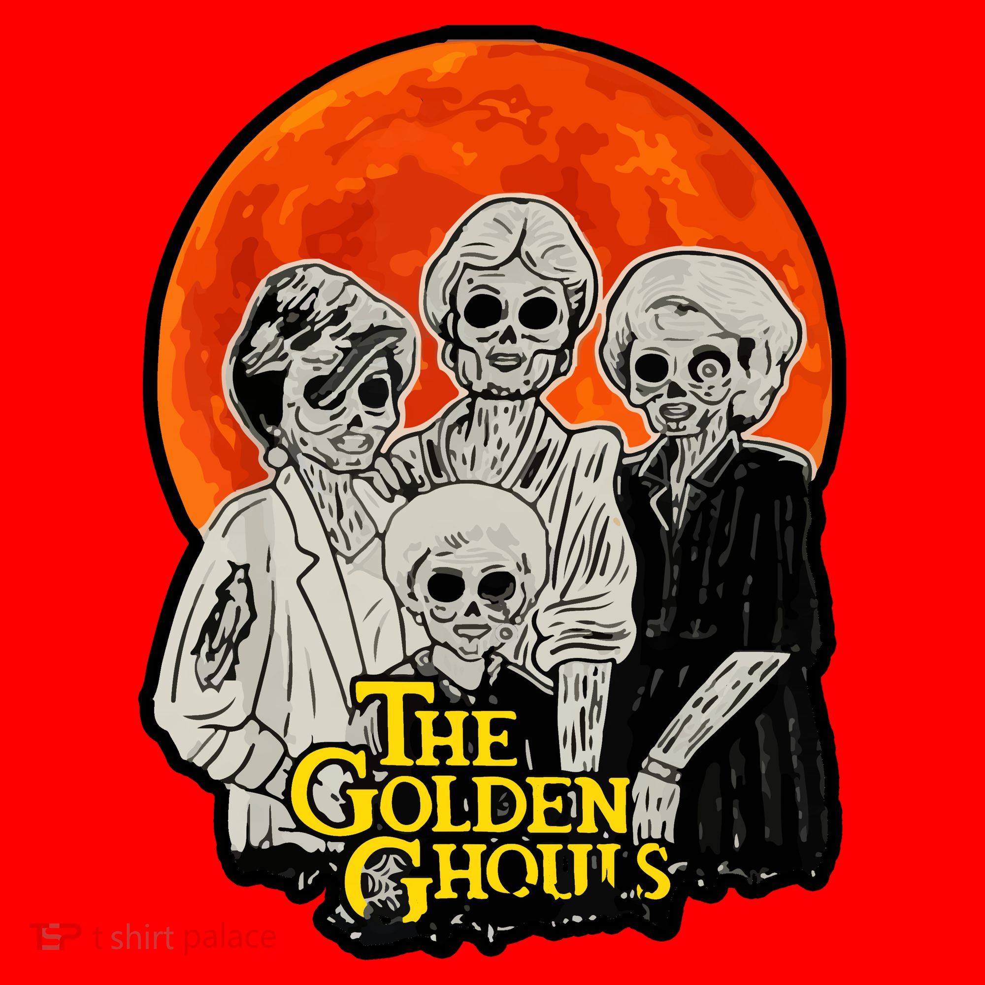 The Golden Ghouls Santa Hat