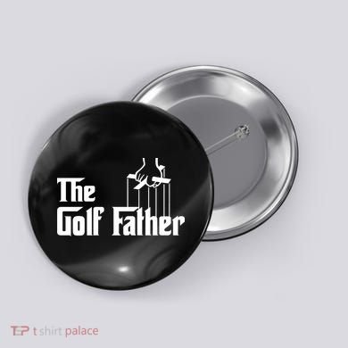 The Golf Father Button