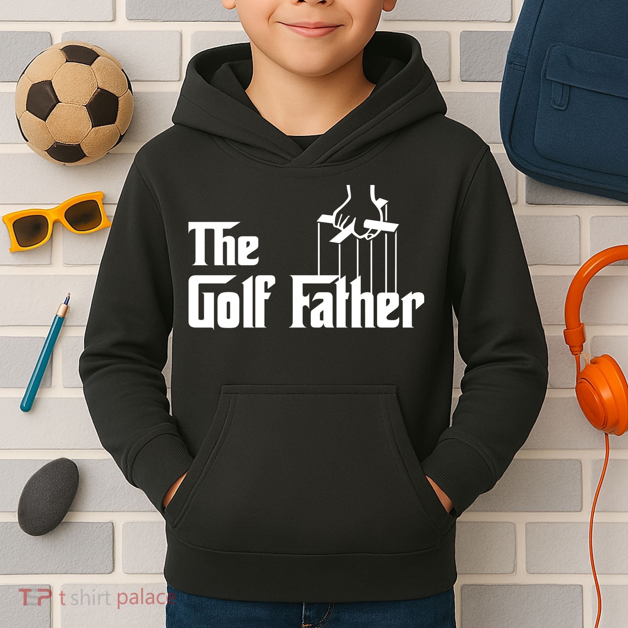 The Golf Father Kids Hoodie