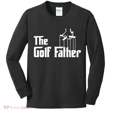 The Golf Father Kids Long Sleeve Shirt