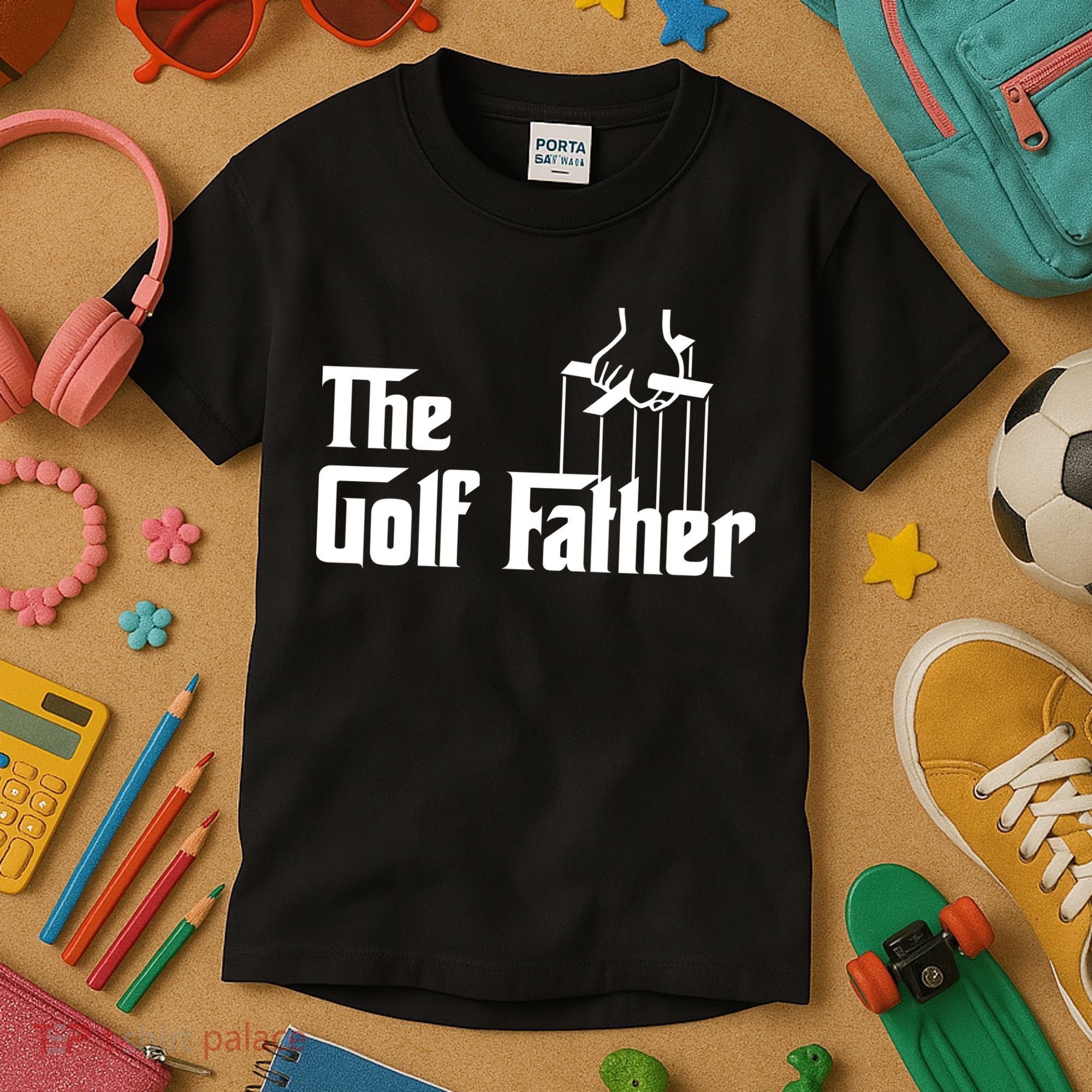 The Golf Father Kids T-Shirt