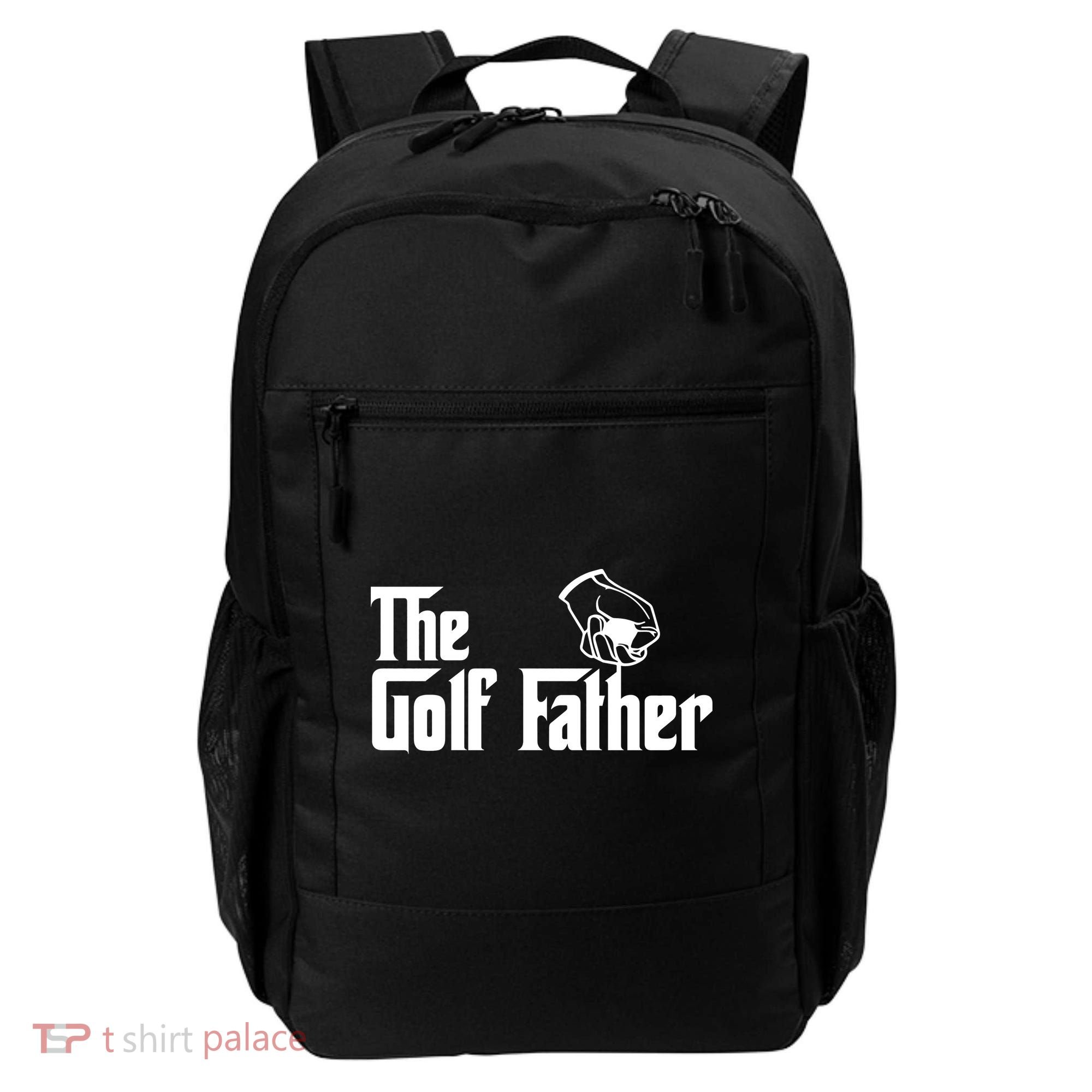 The Golf-Father Funny Golf Dad Backpack