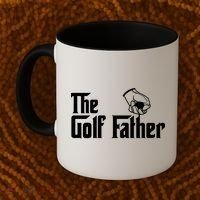 The Golf-Father Funny Golf Dad Coffee Mug thumb 2