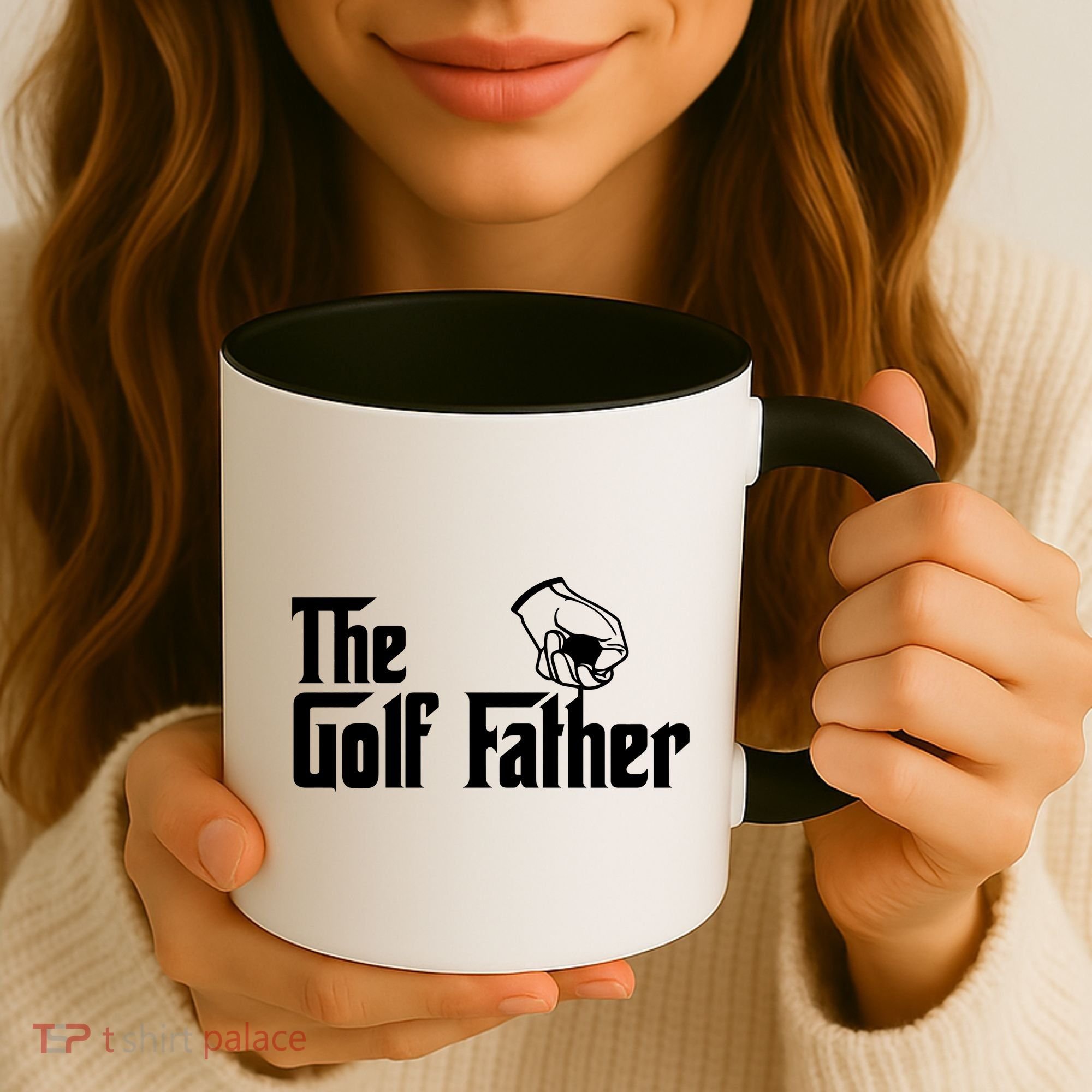 The Golf-Father Funny Golf Dad Coffee Mug