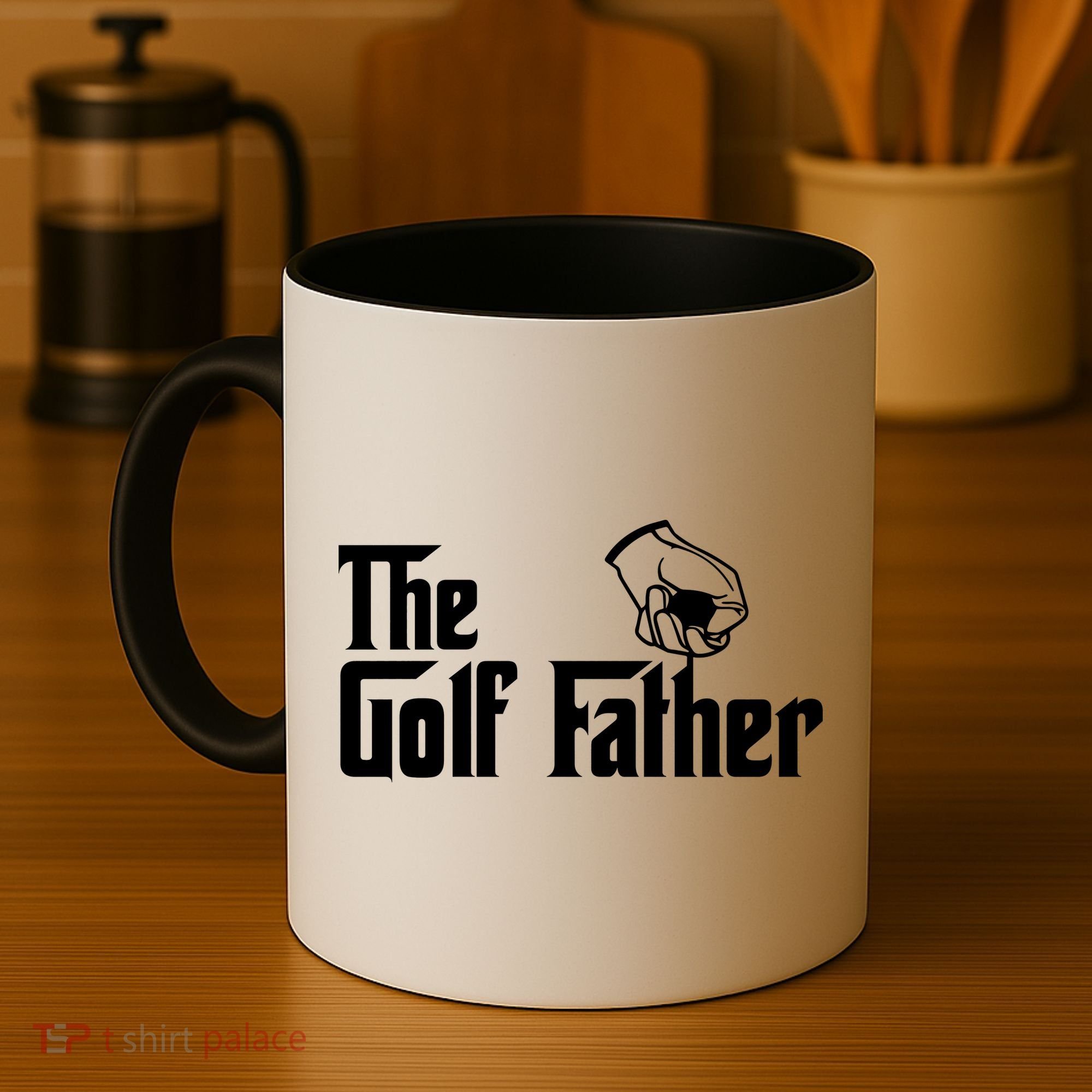 The Golf-Father Funny Golf Dad Coffee Mug