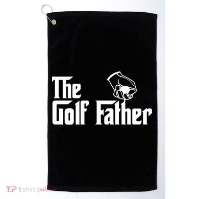 The Golf-Father Funny Golf Dad Golf Towel
