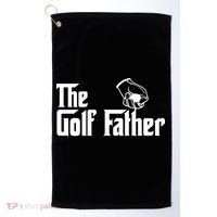 The Golf-Father Funny Golf Dad Golf Towel thumb 0