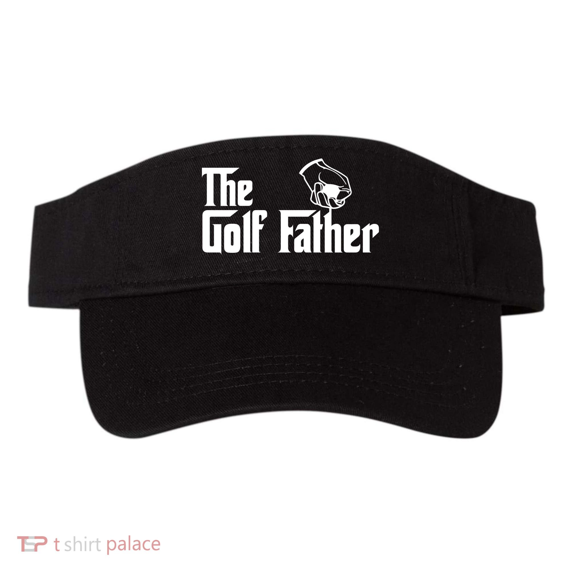 The Golf-Father Funny Golf Dad Visor