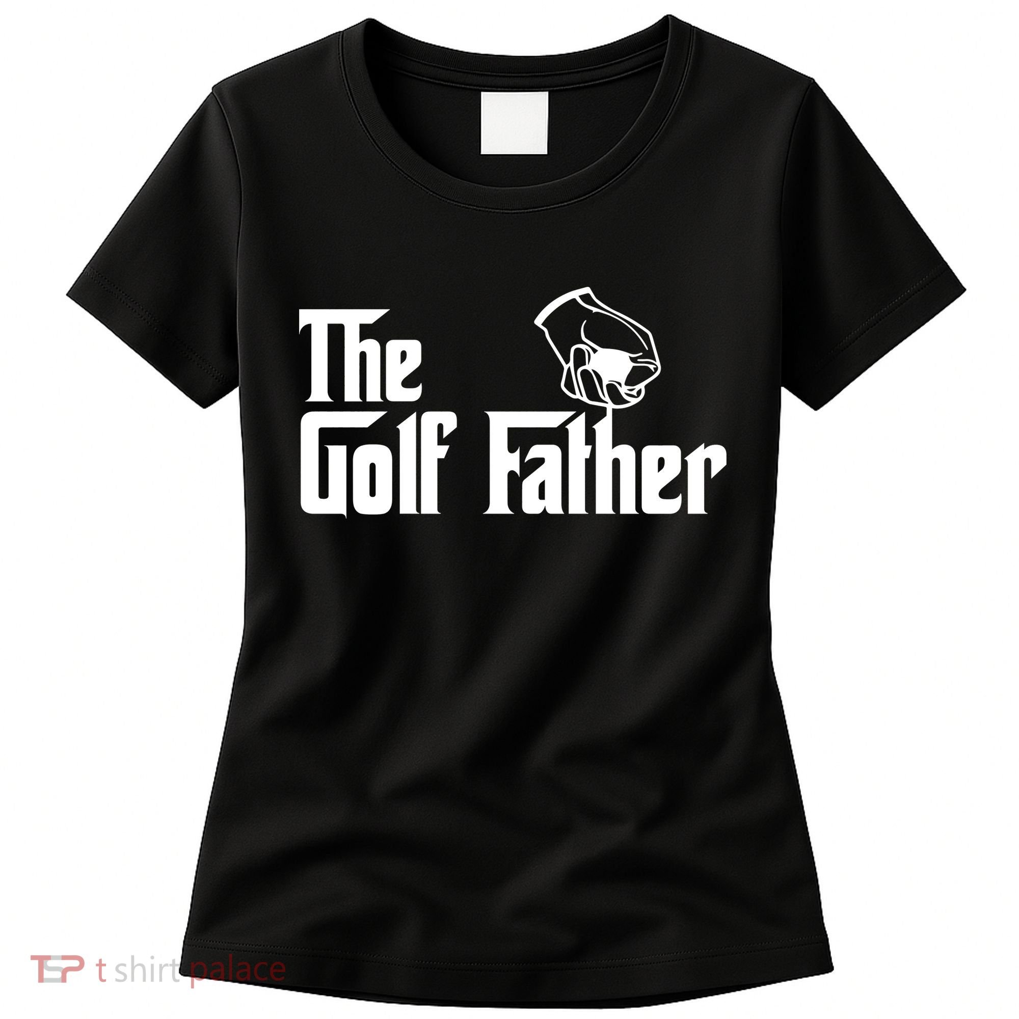 The Golf-Father Funny Golf Dad Women's T-Shirt