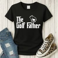 The Golf-Father Funny Golf Dad Women's T-Shirt thumb 3