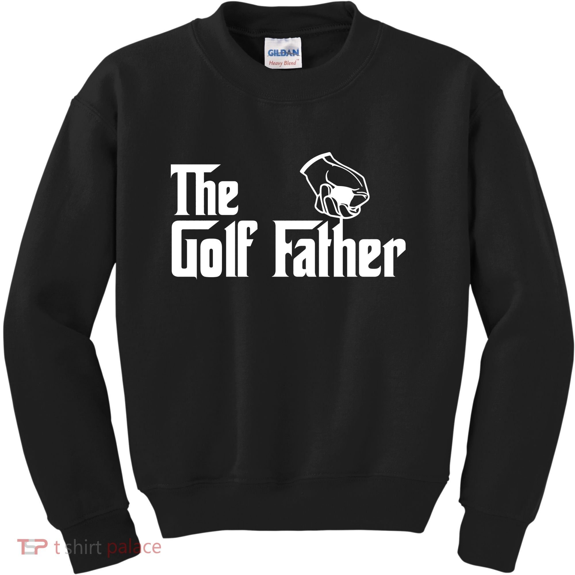 The Golf-Father Funny Golf Dad Kids Sweatshirt