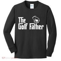 The Golf-Father Funny Golf Dad Kids Long Sleeve Shirt thumb 0