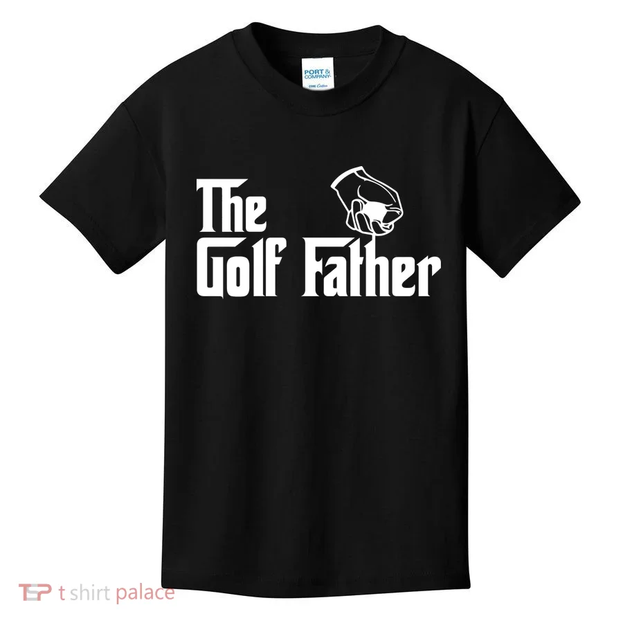 The Golf-Father Funny Golf Dad Kids T-Shirt