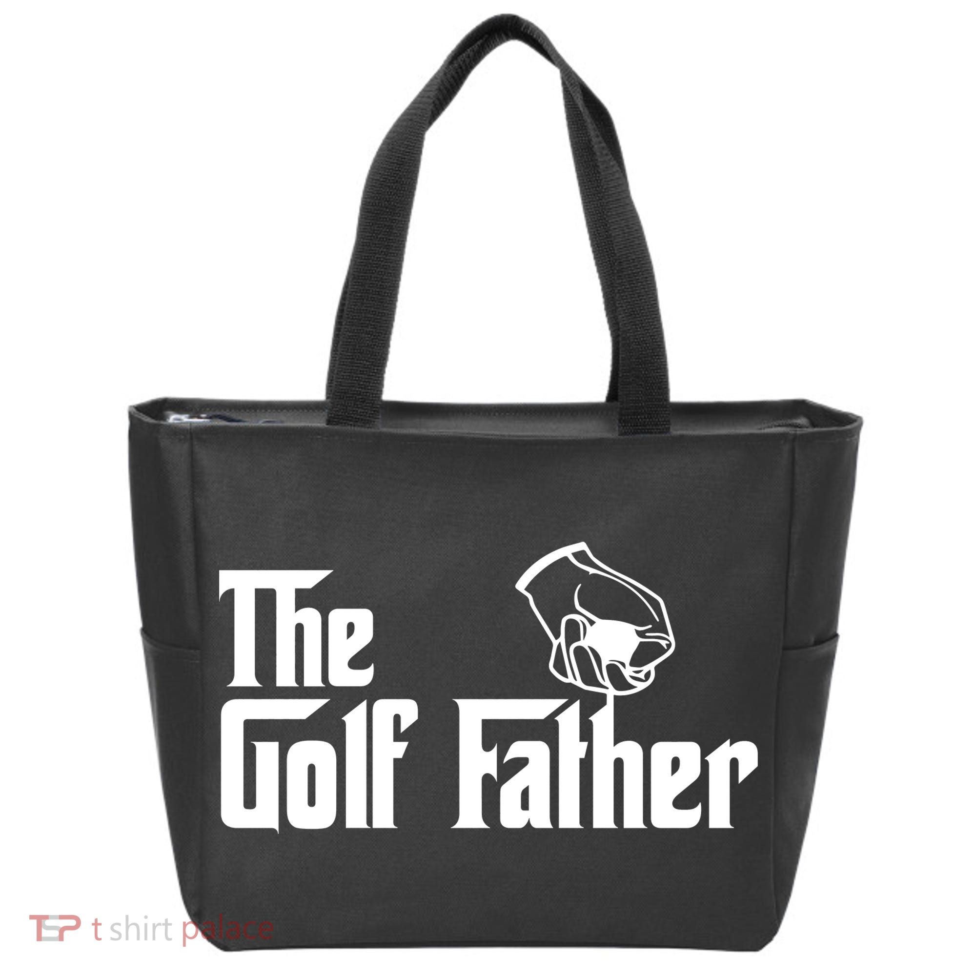 The Golf-Father Funny Golf Dad Tote Bag