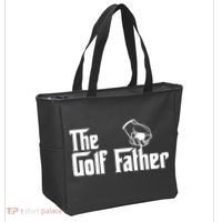 The Golf-Father Funny Golf Dad Tote Bag thumb 2