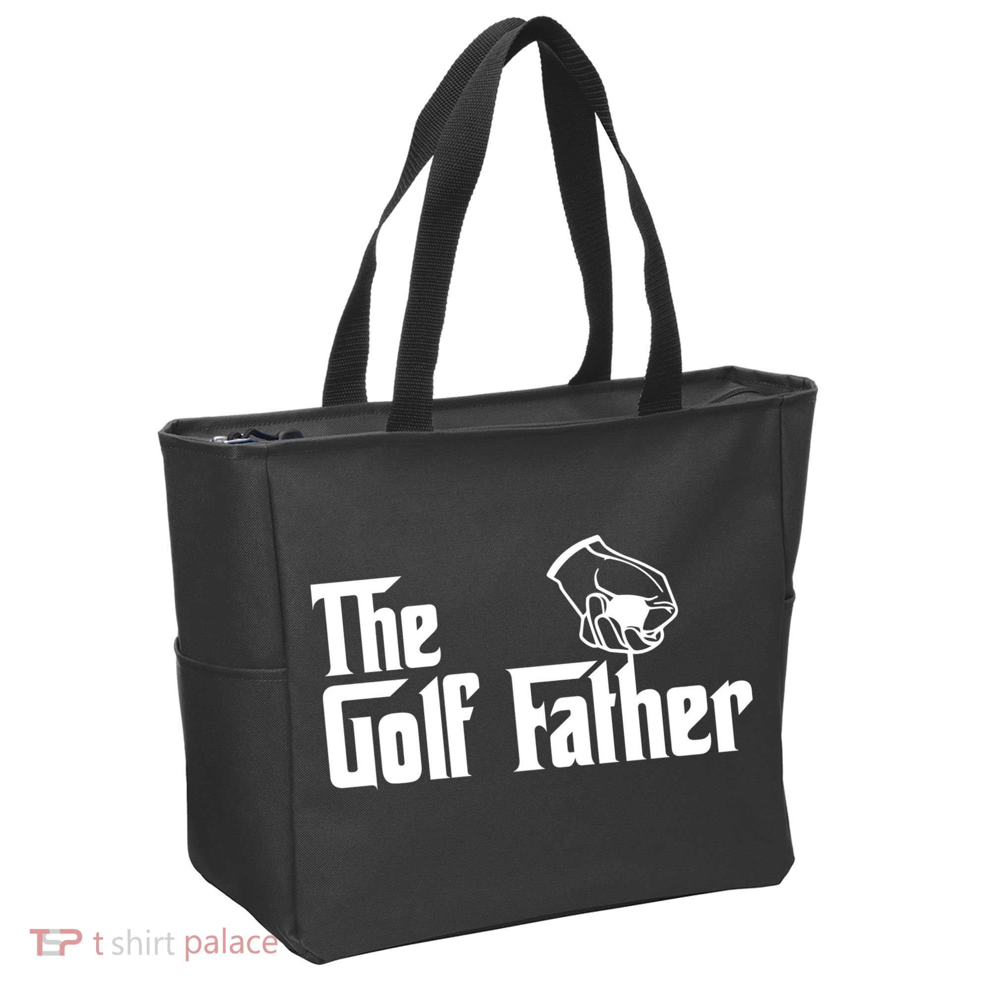 The Golf-Father Funny Golf Dad Tote Bag
