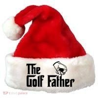 The Golf-Father Funny Golf Dad Santa Hat thumb 0